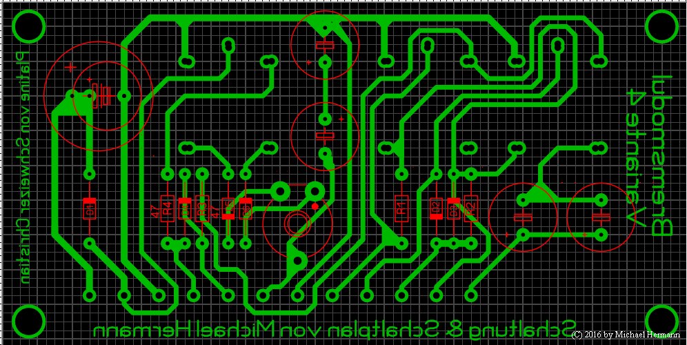 Das Platinen-Layout im Bild